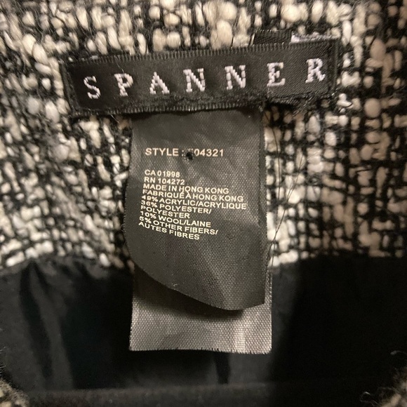 spanner lined tweed blazer. - Picture 2 of 10